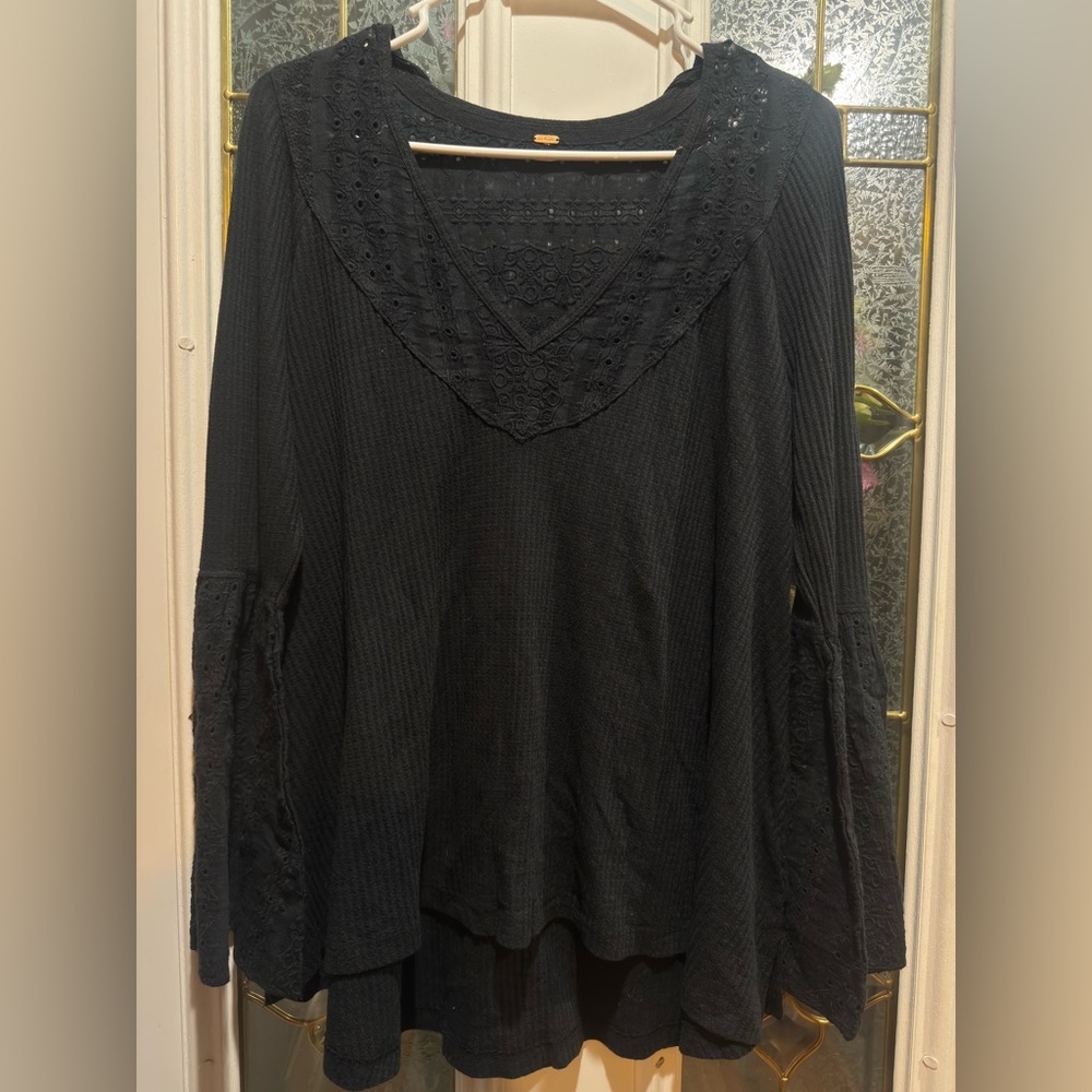 Free people lace blouse
